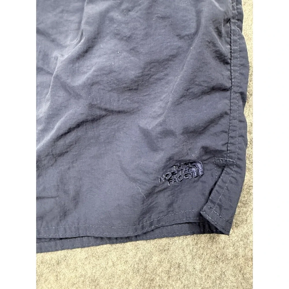 Vintage THE NORTH FACE Shorts Mens Large Blue Belted‎ Outdoor Hiking Lined XXL